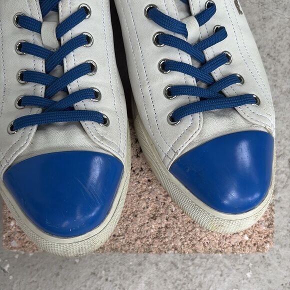 Prada low top leather sneakers - Picture 5 of 9